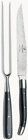 Set di 2 posate da carne in damasco Alice