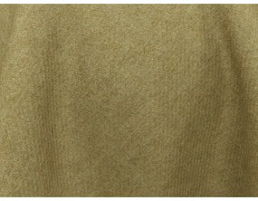 Sedia da pranzo color senape in imbottito Kanoa – Makamii