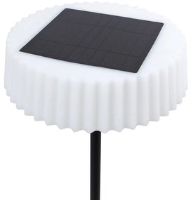 Lindby Lampada LED da pavimento Samine, nero, metallo, dimmerabile