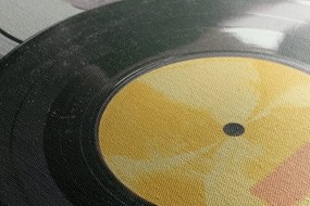Stampa su tela – Vecchi dischi di grammofono