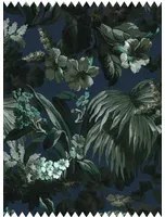 House of Hackney Stoff Limerence - Velvet - Ink
