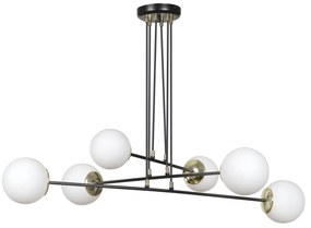 Lampadario a sospensione OGNIS 6 BLACK