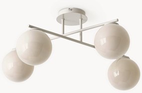 Lampada da soffitto in vetro opale Atlanta