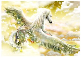 Fotomurale  Pegasus (Yellow)  Colore Giallo, Dimensioni e Misure 250x175