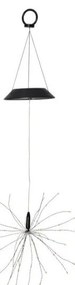 Lampada a sospensione solare a LED per esterni con LED bianchi, altezza 50 cm Firework - Star Trading