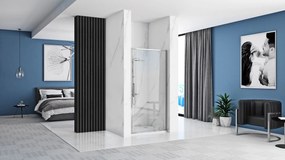 Porta doccia REA Rapid Swing Chrom 90