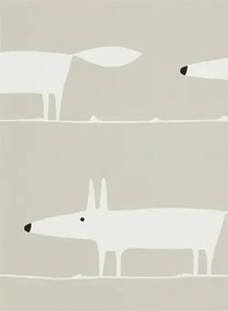 Tapete Mr Fox von Scion - Snow