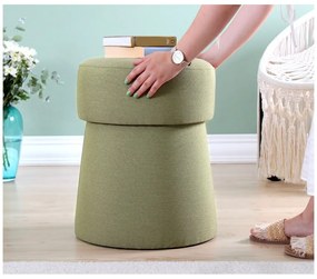 Sgabello verde chiaro Beans - Artie