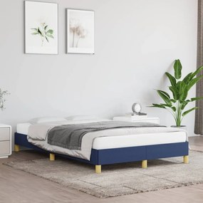 Giroletto Senza Materasso Blu 120x200 Cm İn Tessuto /