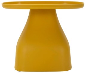 Tavolinetto Gea Giallo CM 48X48X38 Design Moderno Unico