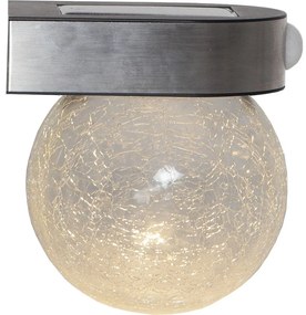 Apparecchio LED solare da parete per esterni, altezza 14,5 cm Glory - Star Trading