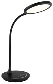 Globo 58483 - Lampada da tavolo touch dimmerabile KENNY LED/12W/230V nera