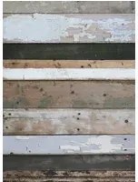 studio ditte Carta da parati Scrapwood Black-White - Scrapwood Black-White