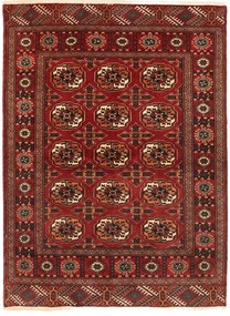 Turkmen Tappeto persiano 110 x 150 Rosso (Iran) Annodato A Mano
