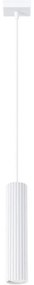 Sollux SL.1535 - Lampadario a sospensione con filo KARBON 1xGU10/10W/230V bianco