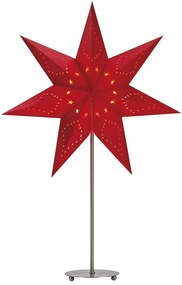 Decorazione luminosa natalizia rossa Saturnus - Markslöjd