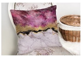 Federa di marmo con rosa e oro, 45 x 45 cm - Minimalist Cushion Covers