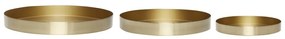 Set di 3 vassoi decorativi in metallo ø 33 cm Embrace - Hübsch