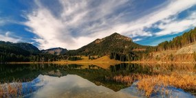 Stampa su tela – Lago sotto le colline