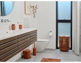 Tappetino da bagno arancione-marrone 50x80 cm Classic - Zone
