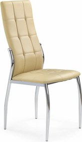 Sedia K209 in ecopelle beige