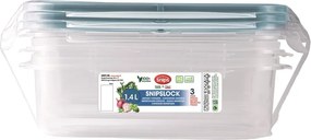 Scatole per alimenti in set 3 pz Snipslock – Snips