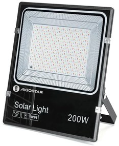 Aigostar - LED RGB Faro solare dimmerabile LED/200W/3,2V IP66 + +TC