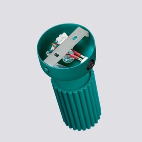 Brilagi - Faretto da parete CRESTO 1xGU10/10W/230V turchese