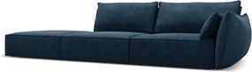 Divano angolare blu scuro Vanda - Mazzini Sofas