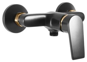 RAV Slezák CO181.5CMATZ - Miscelatore doccia COLORADO nero/oro