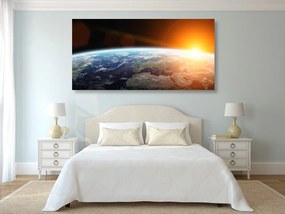Quadro su tela – Vista del pianeta dallo spazio