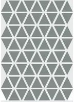 Ferm Living Adesivo murale Mini Triangle - Grau