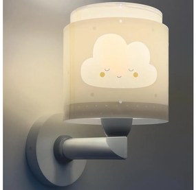 Dalber 76019E - Applique per bambini BABY DREAMS 1xE27/15W/230V grigio