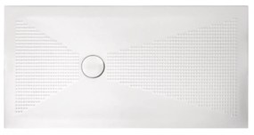 Piatto Doccia 80x140 Ceramica Althea "Up" Bianco Lucido