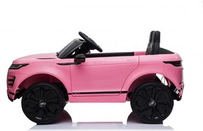 Macchina Elettrica per Bambini Licenza Land Rover Evoque 12V con Telecomando Rosa...