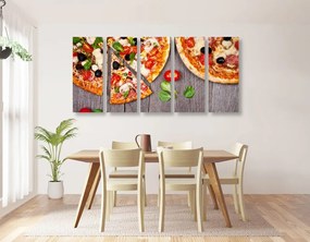 Quadri 5 pezzi – Pizza