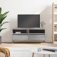 Mobile Porta TV Grigio Sonoma 100x34,5x44,5cm Legno Multistratocod mxl 104895