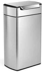 Bidone per rifiuti in acciaio inox 40 l - simplehuman