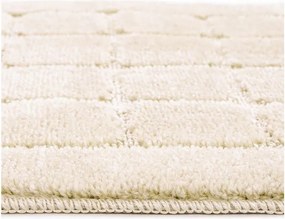 Set di tappetini per il bagno color crema 2 pz 50x80 cm Kareli – Foutastic