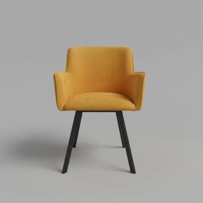 Sedia da pranzo AMELIA arancione