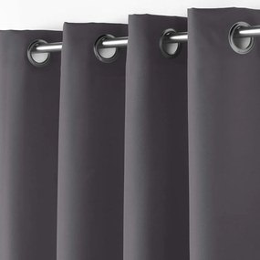 Tenda grigio scuro 140x180 cm Essentiel - douceur d'intérieur