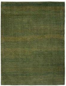 Gabbeh Tappeto 240 x 180 Verde (Iran) Annodato A Mano