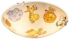 Globo 40607 - Plafoniera per bambini KIDDY 2xE27ILLU/60W/230V