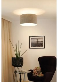 Brilagi - Lampadario a sospensione con filo BOUCLE ROLLER 1xE27/15W/230V diametro 45 cm grigio