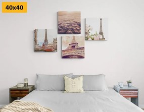 Set di quadri – Torre Eiffel a Parigi