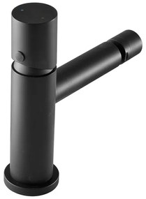 Miscelatore bidet nero opaco senza leva in acciaio inox Gemini