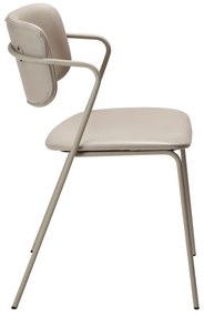 Sedia da pranzo beige Zed - DAN-FORM Denmark