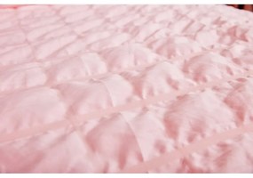 Biancheria da letto rosa in crêpe per letto singolo 140x200 cm Naomi – My House