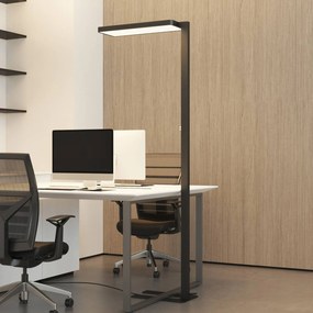 Arcchio LED piantana Timon, 54W, nero, altezza 195 cm