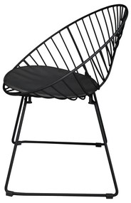 Set di 2 sedie da giardino nere Coco - Bonami Selection